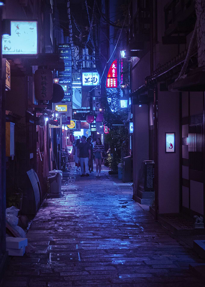 Tokyo Cyber night