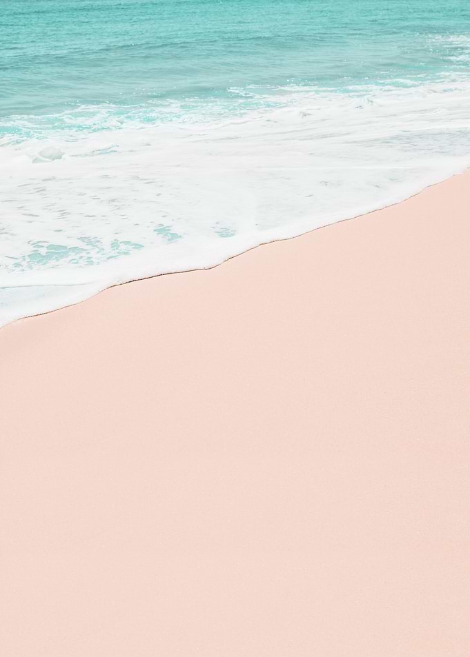 Pink beach