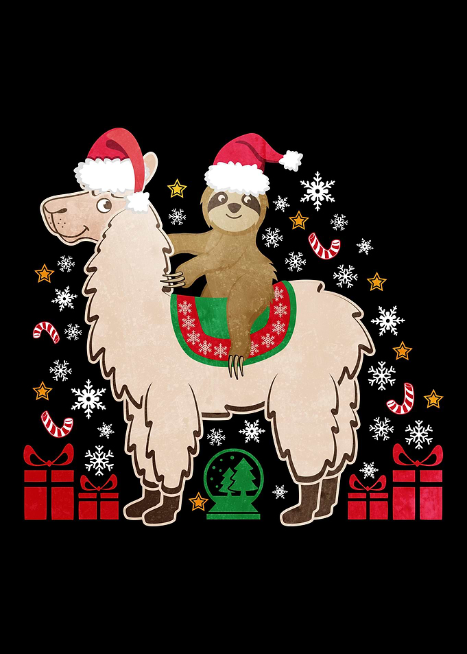 Funny Sloth Gift For Lazy