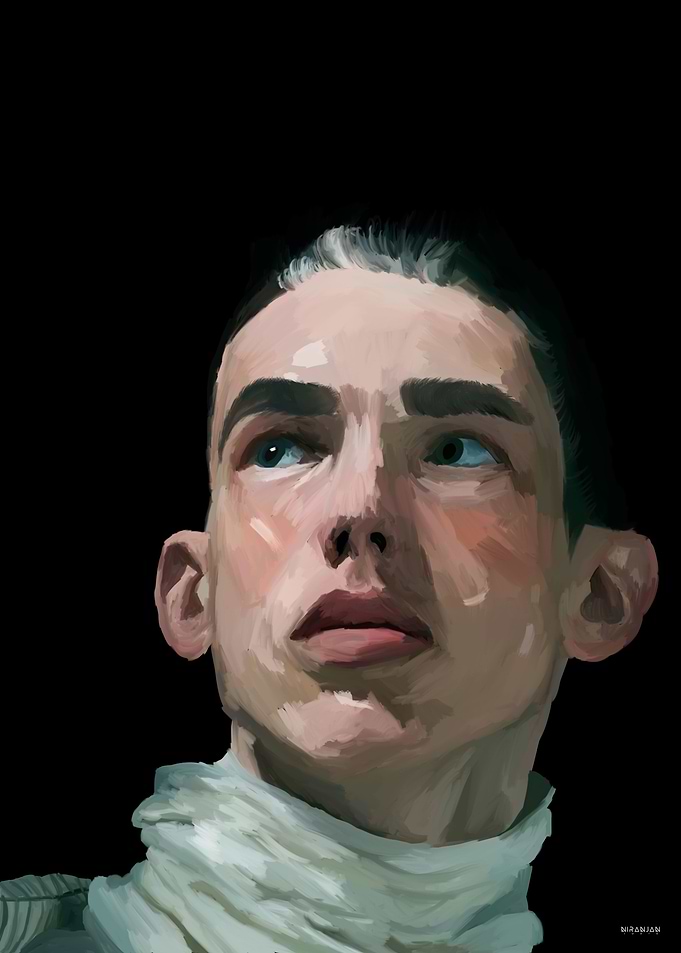 Model Digital Painting
