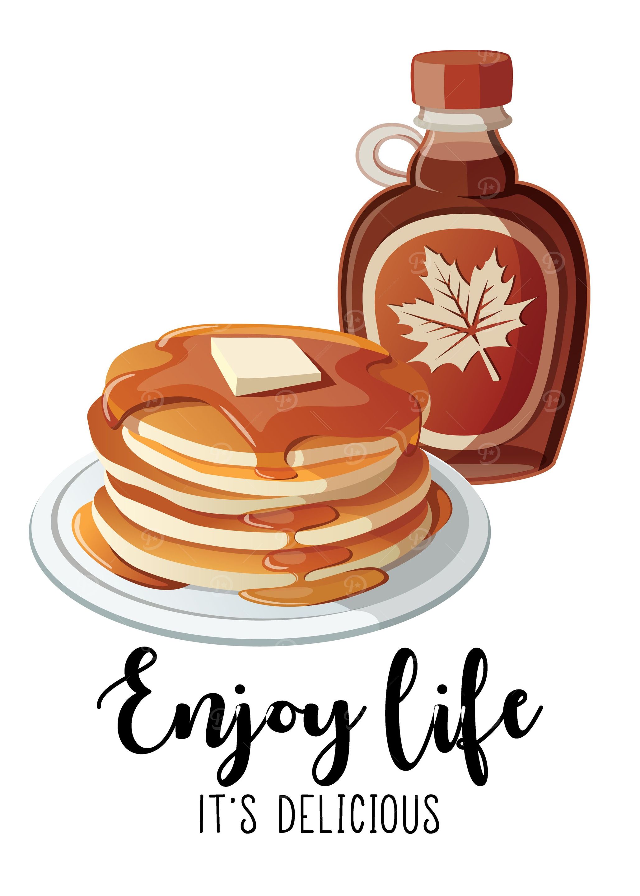 Enjoy life It is delicious