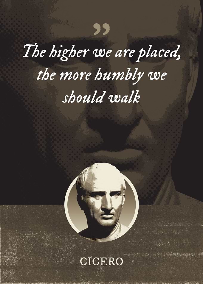 The higher we are placed