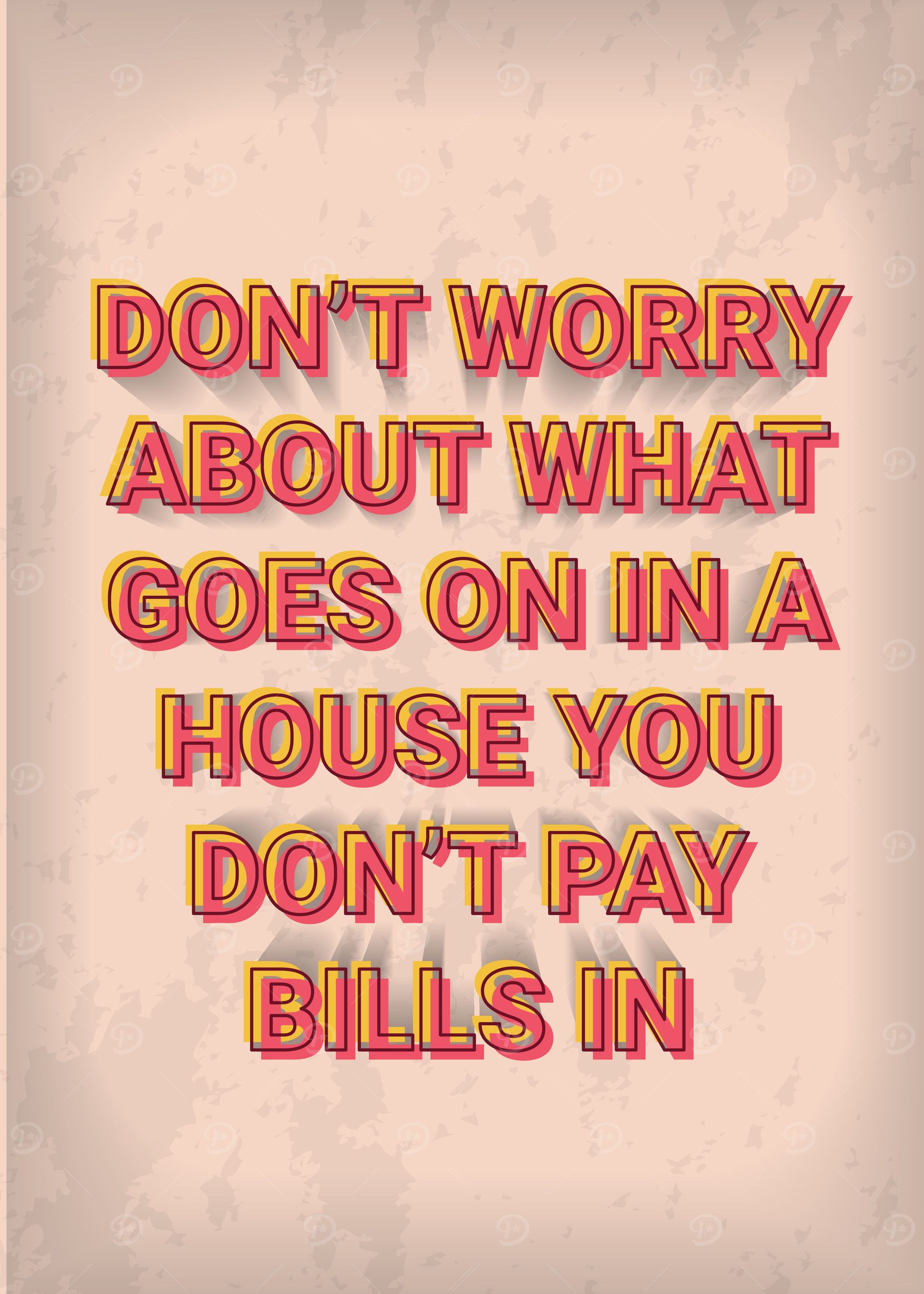 Vintage Motivation Quote