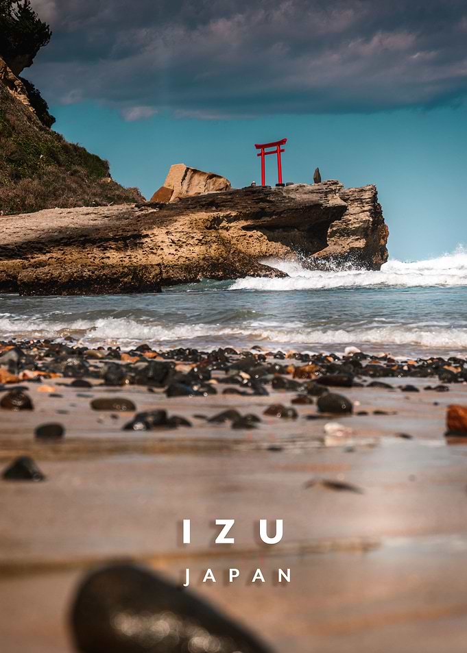 Izu Shirahama beach