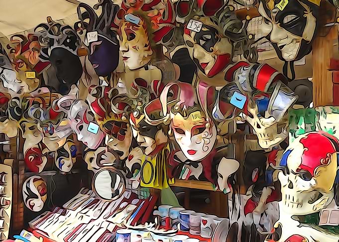 Masks in Venice