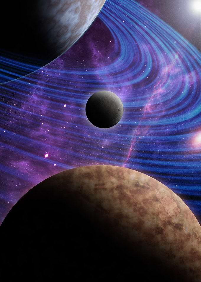 Alien solar system