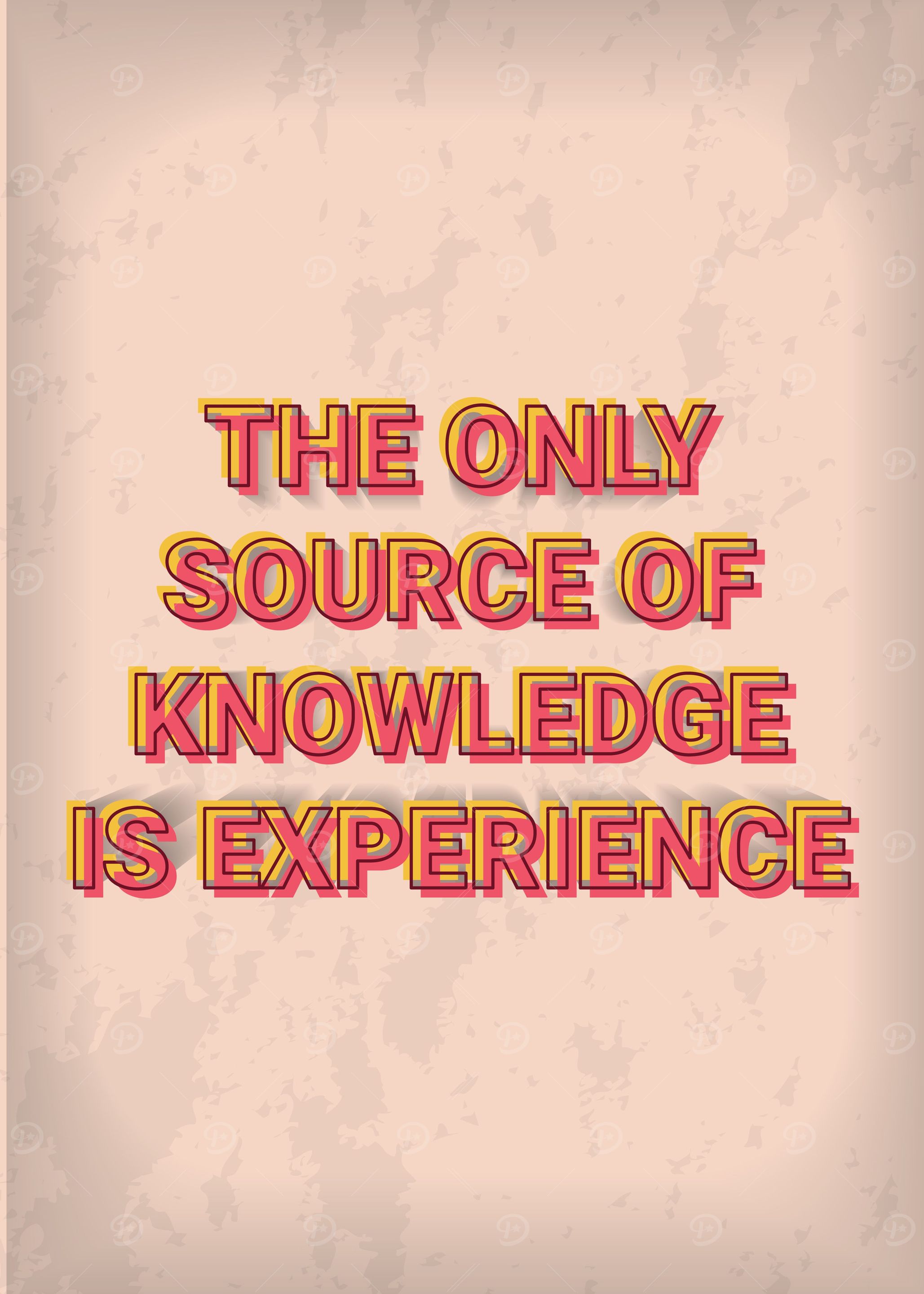 Vintage Motivation Quote