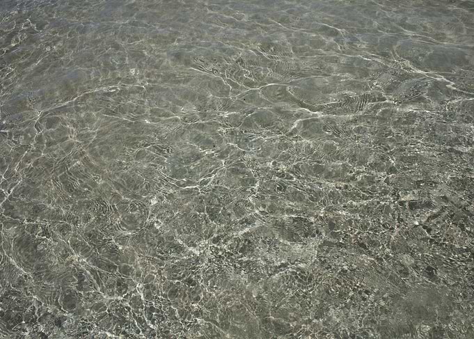 Crystal beach waters crete