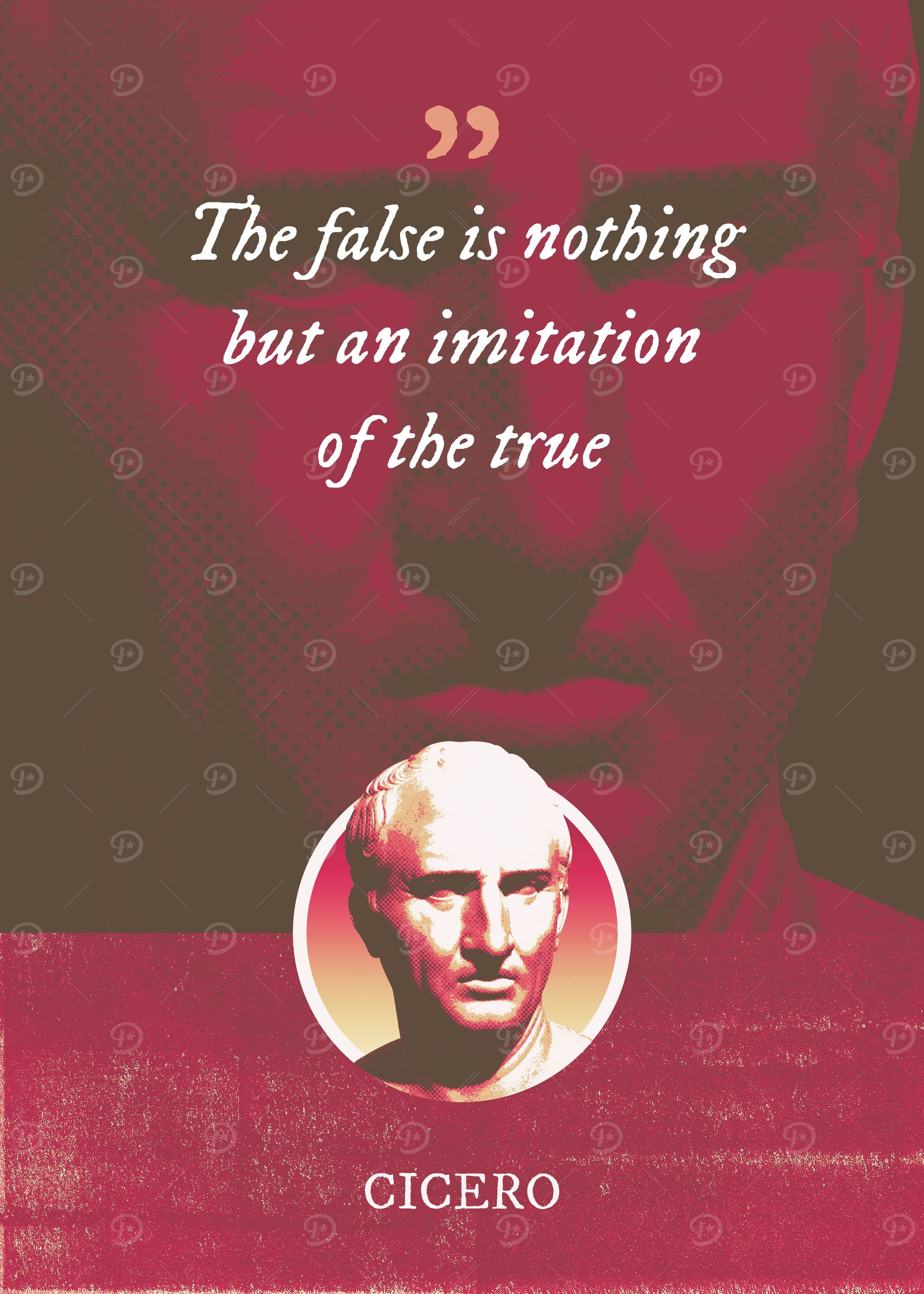 The false is nothing but