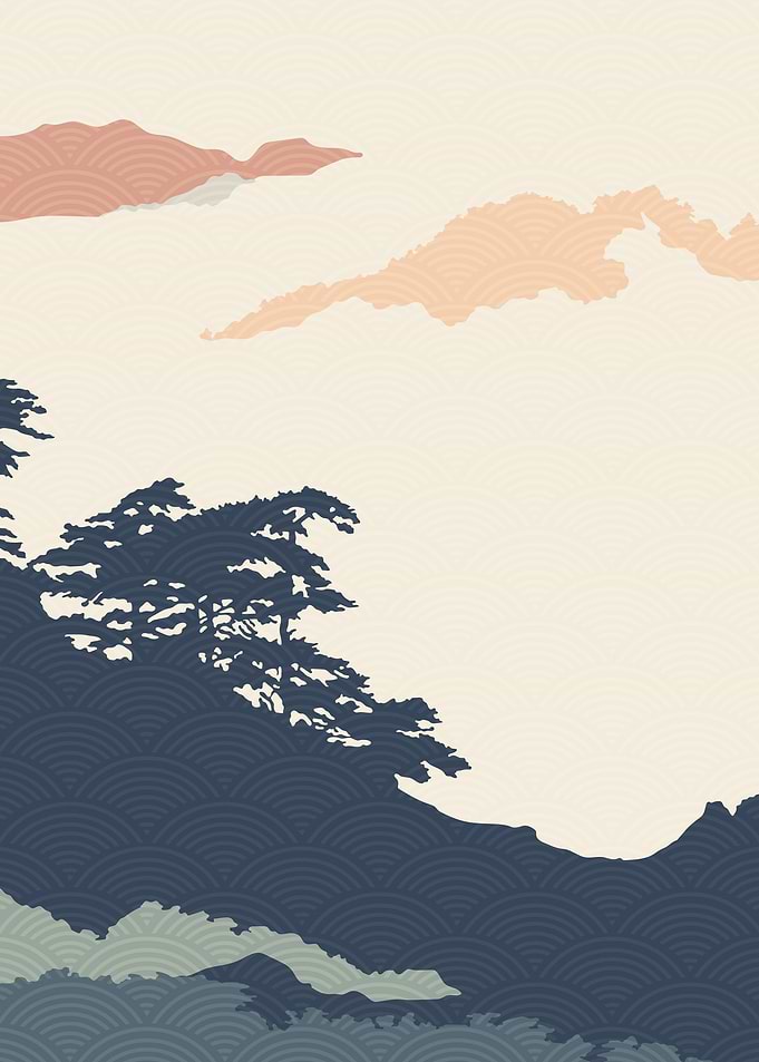 abstract landscape art