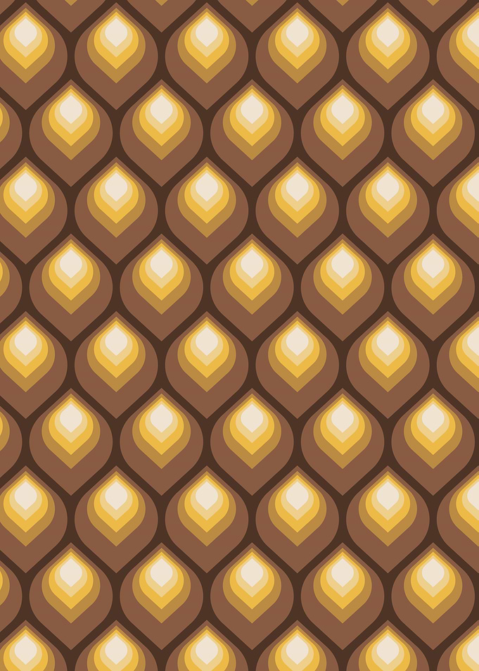 Brown Retro Pattern 02