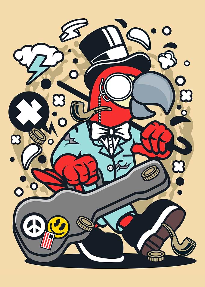 Bird Guitar