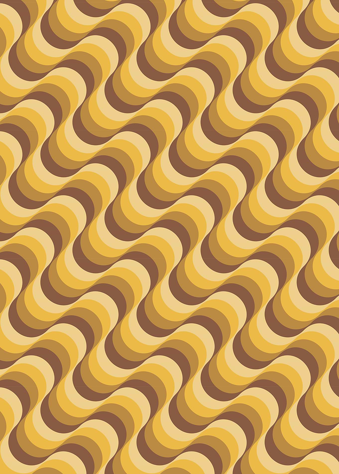 Brown Retro Pattern 08