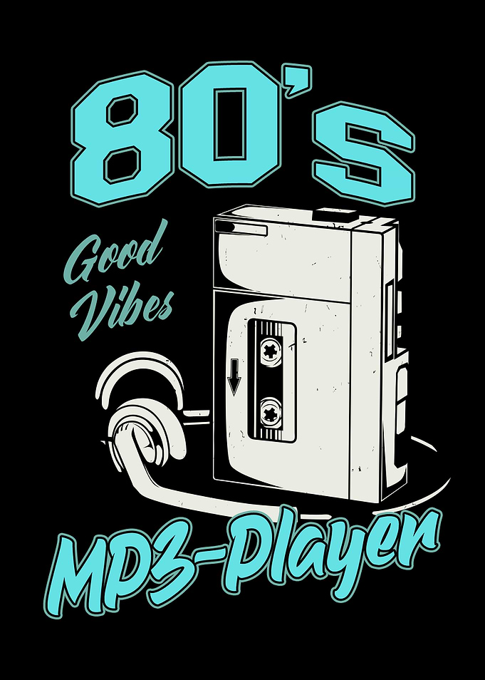 MP3 Player Vintage Tape
