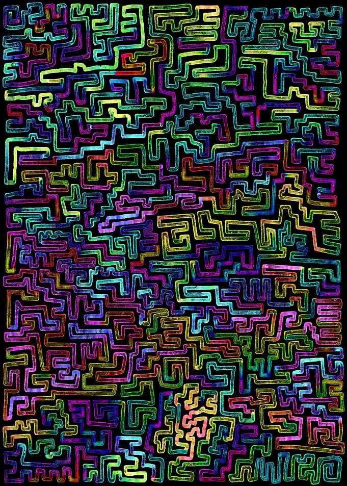Psychedelic labyrinth 2