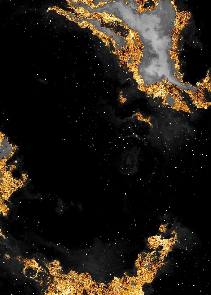 100 Starry Nebulas B and W