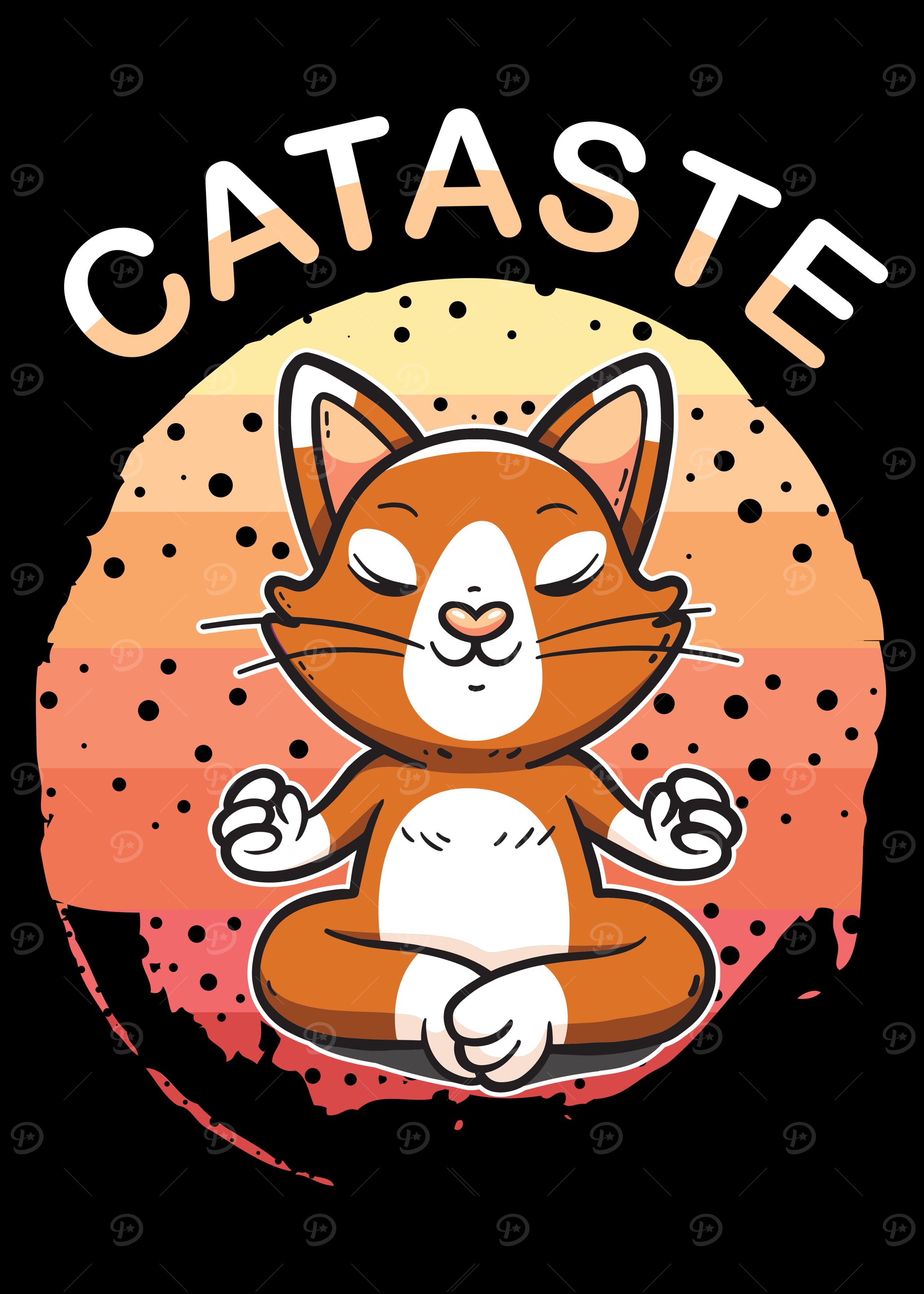 Meditating Cat