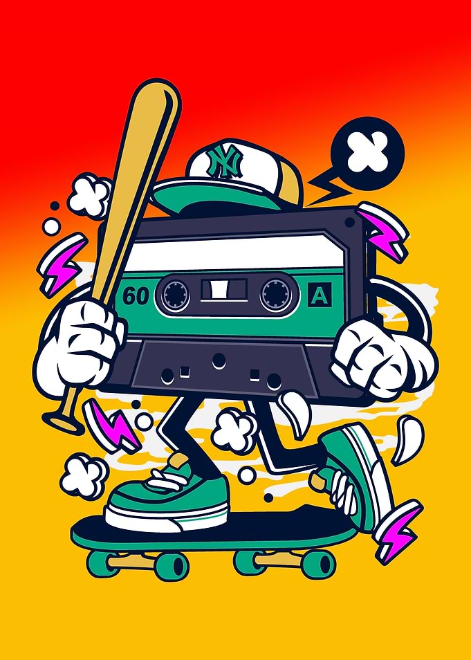 Cassette Skater