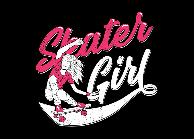 Skater Girl Design