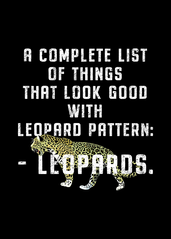 Leopard Pattern List