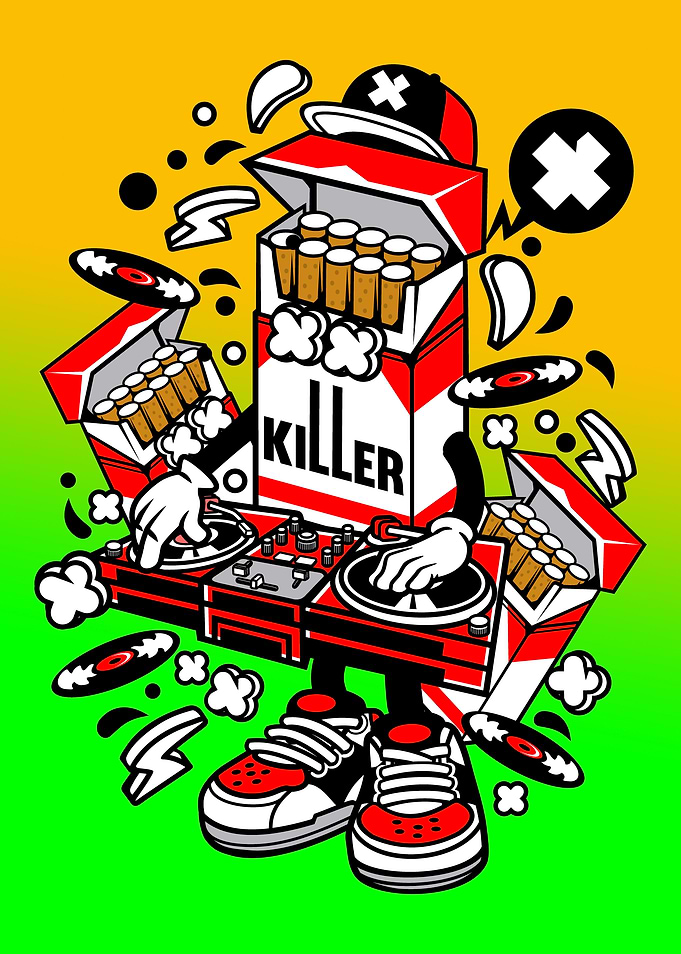 Cigarette Disk Jockey