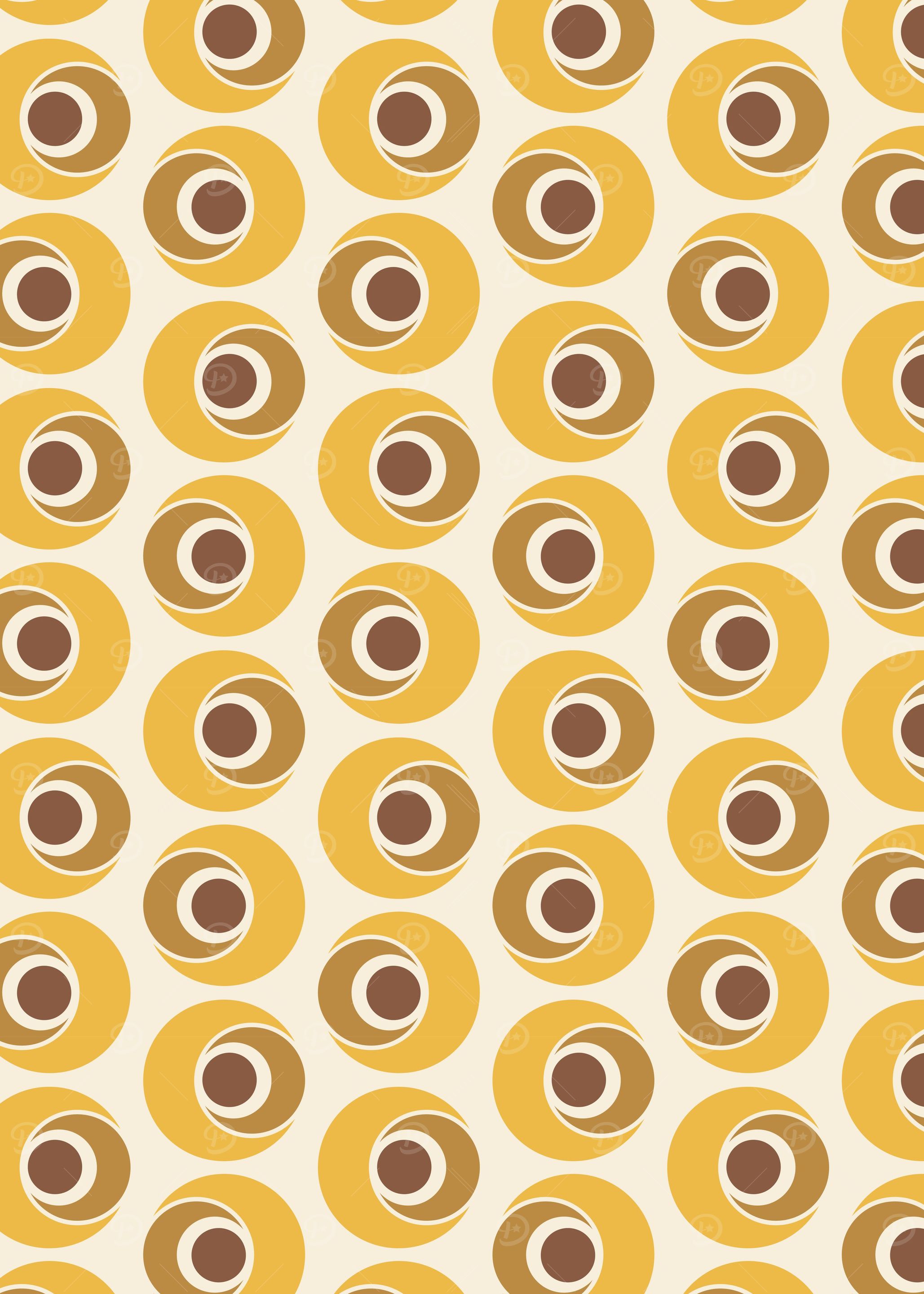 Brown Retro Pattern 03
