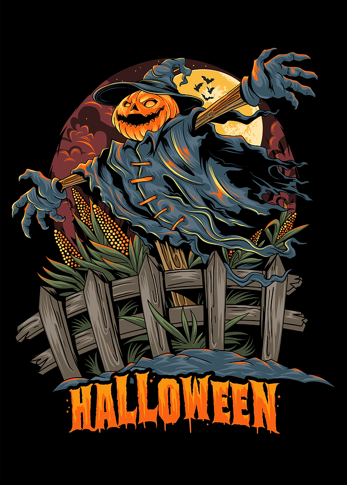 Halloween scarecrow