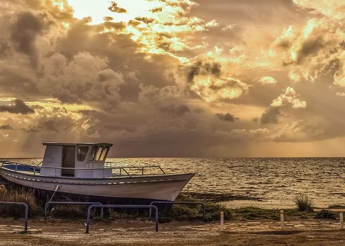 Boat Boats Ship Ocean Suns