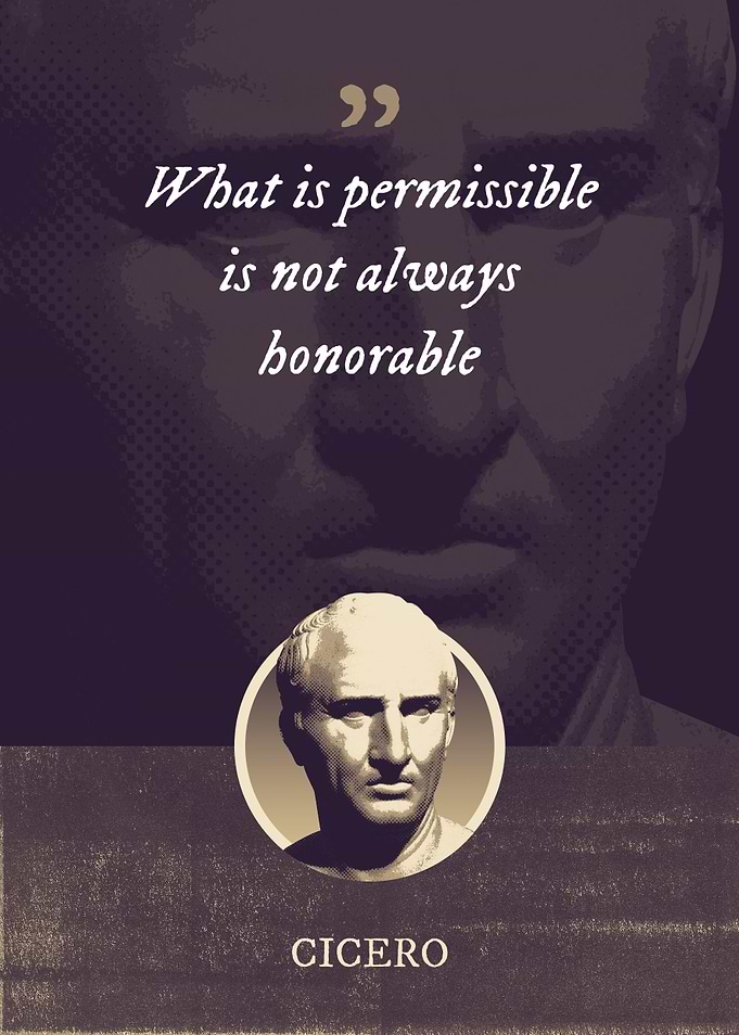 What is permissible is not