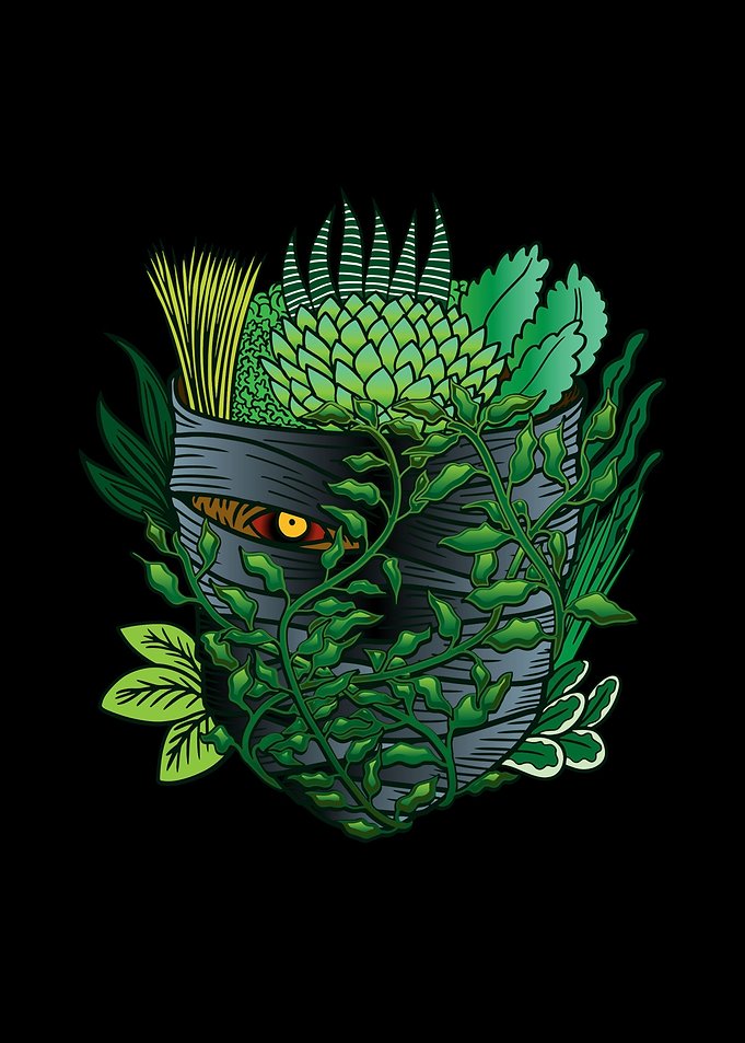 Plant Horror Mummy Garden