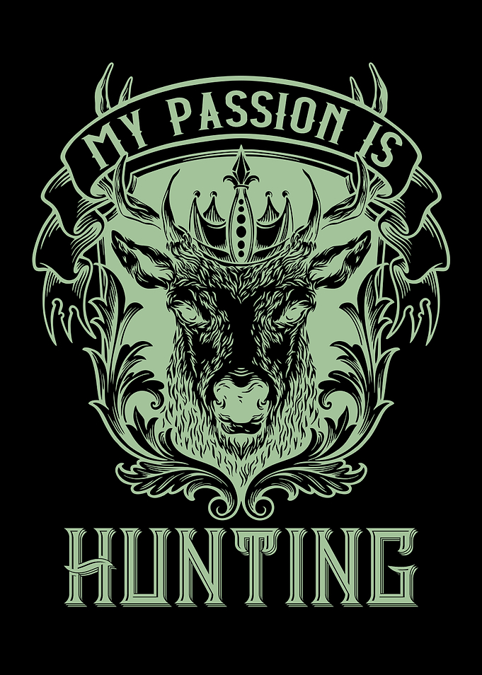 Hunter Illustratin Deer