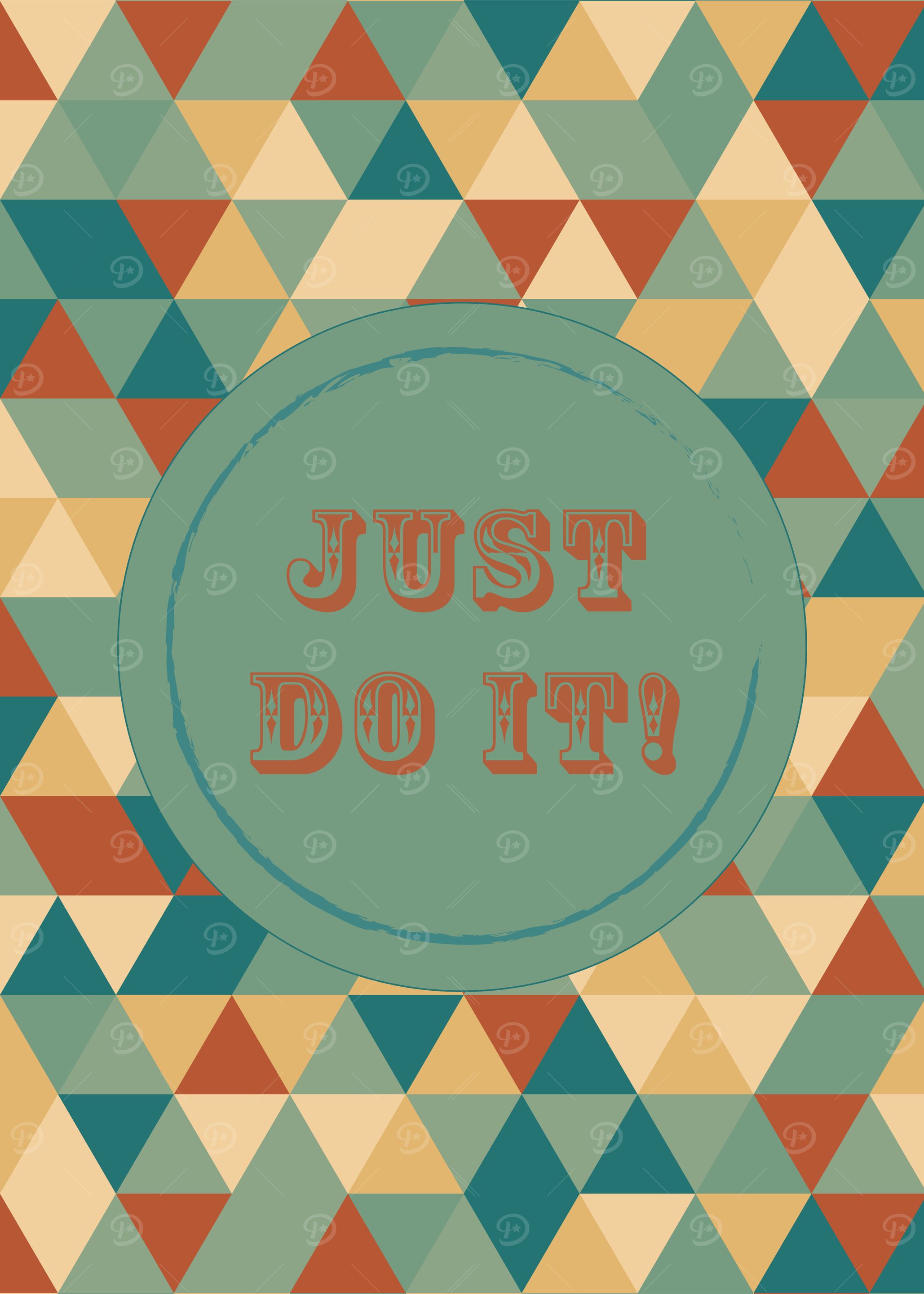 Retro Vintage Just Do It