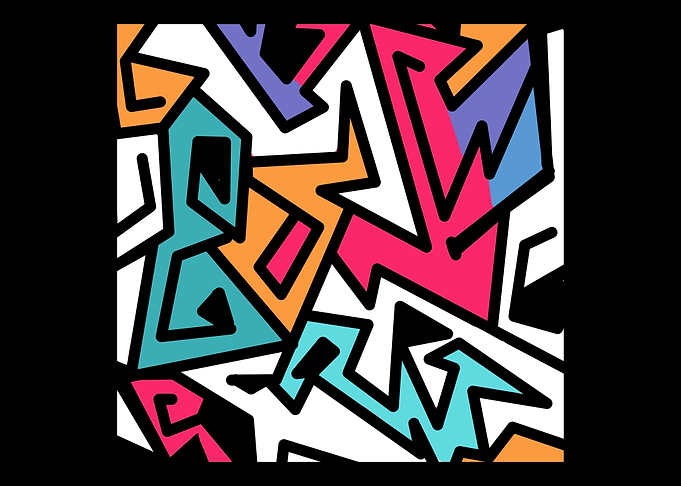 Grafitti Art Pattern Graff