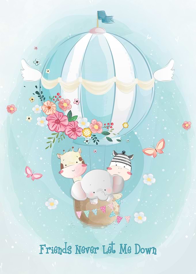 Cute Balloon Animal Babies