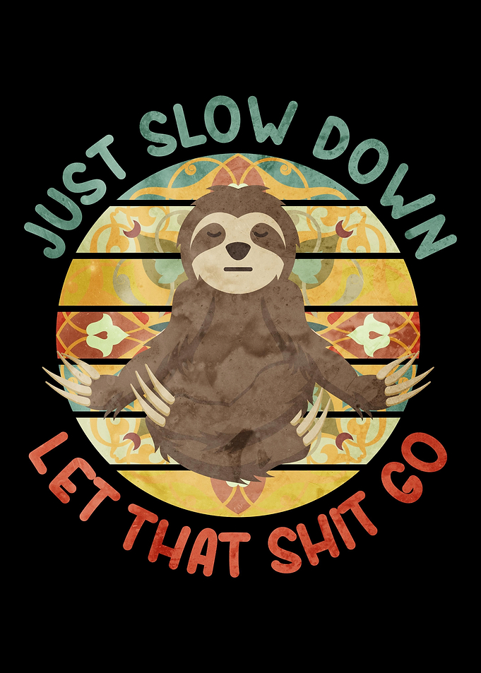 Funny Sloth Gift For Lazy