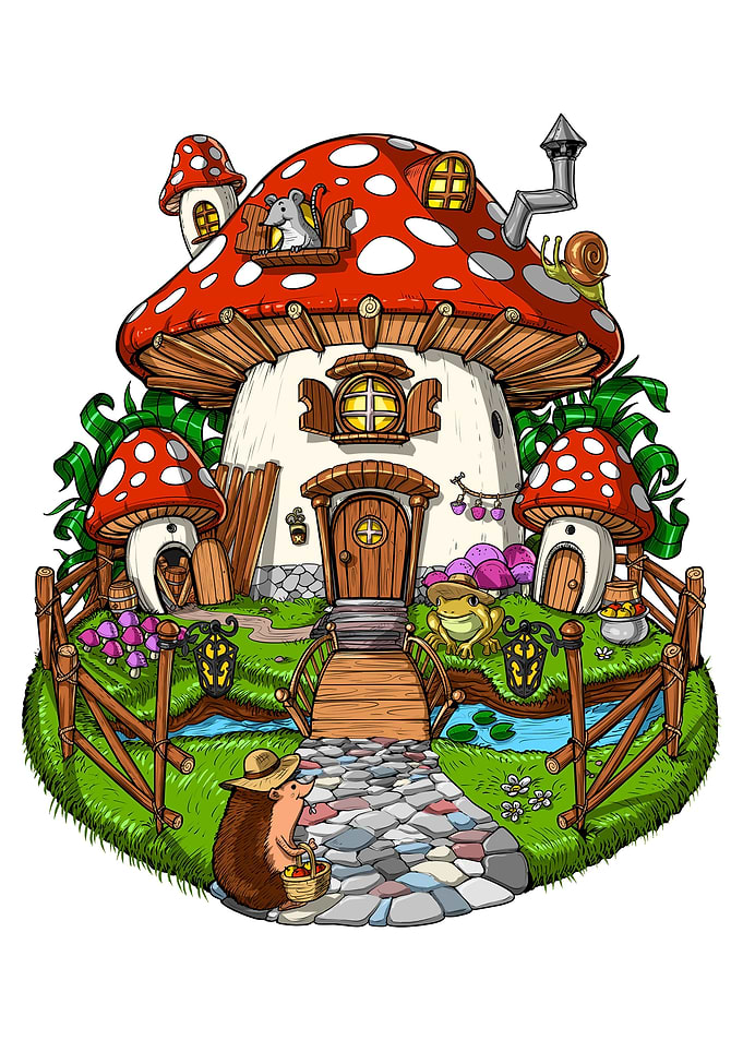 Magic Mushroom House