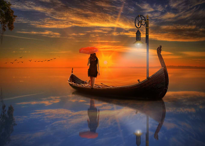 Boat Boats Ship Ocean Suns
