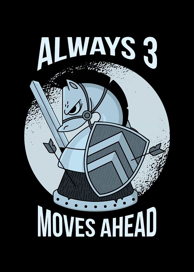 Chess Knight Cartoon