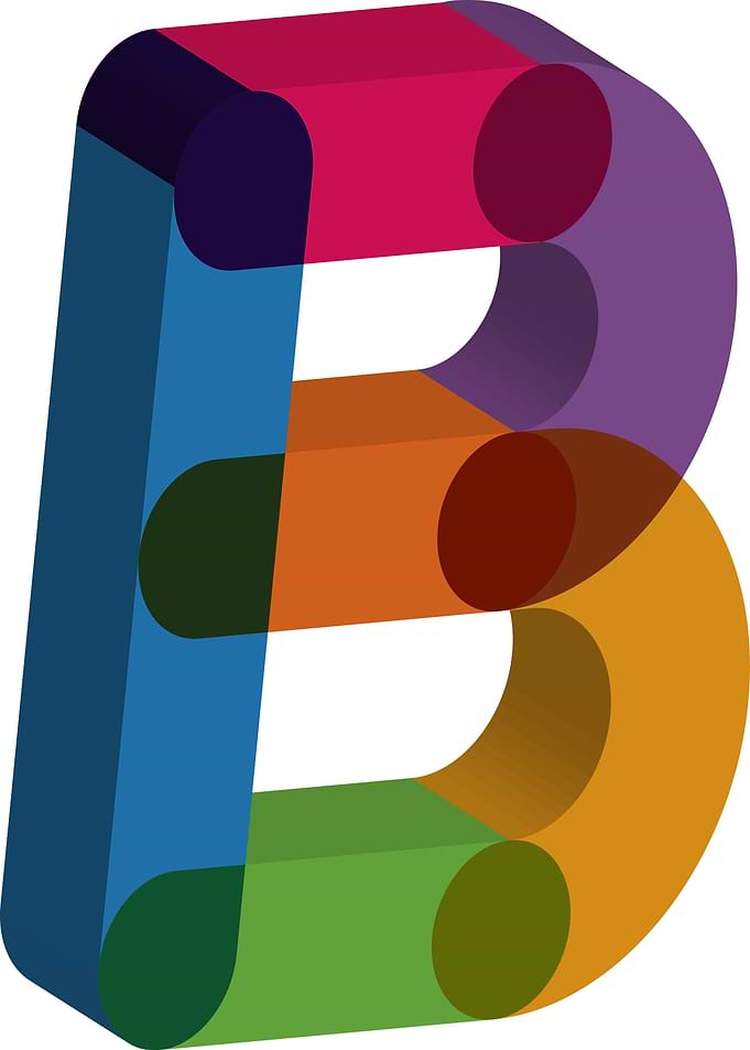 alfabet B