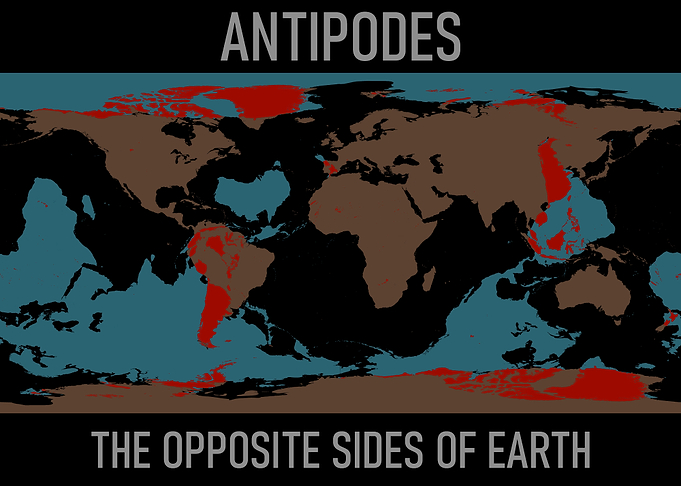 Opposite Sides of Earth