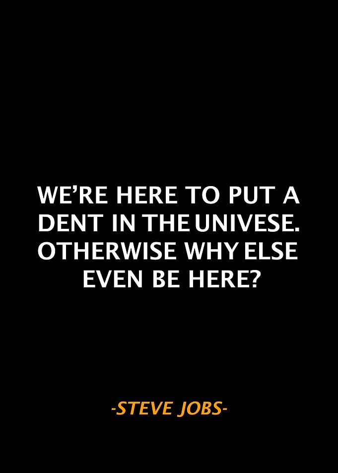 Steve Jobs Qoute