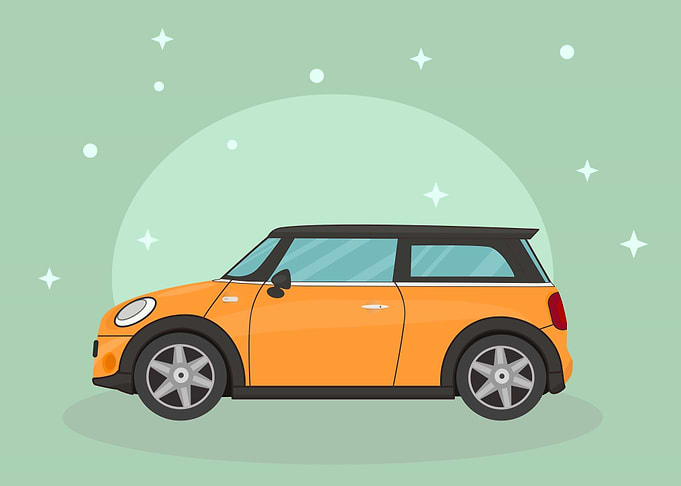 Mini Cooper Illustration
