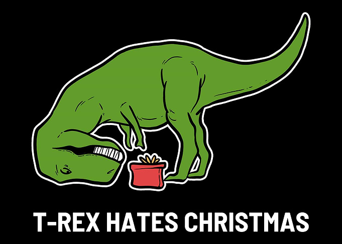 TRex Cookies Tree Dino Fa
