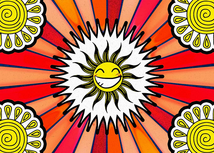 Super Happy Trippy Sun