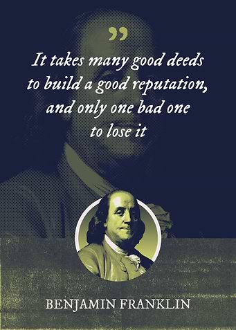 It takes many good deeds