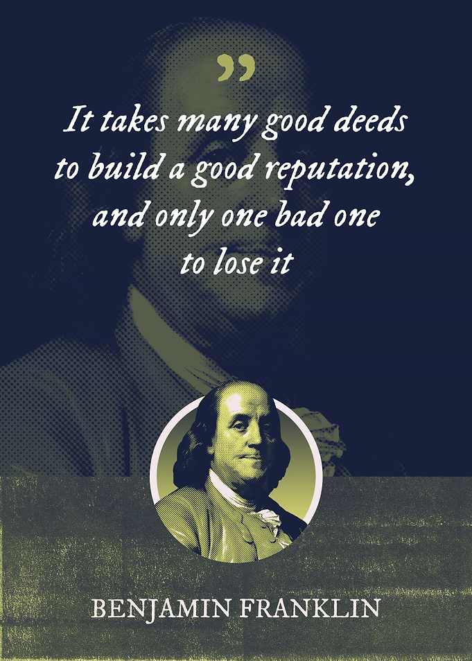 It takes many good deeds