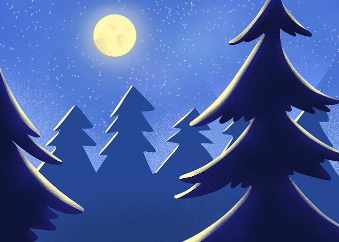 view maamfull moon