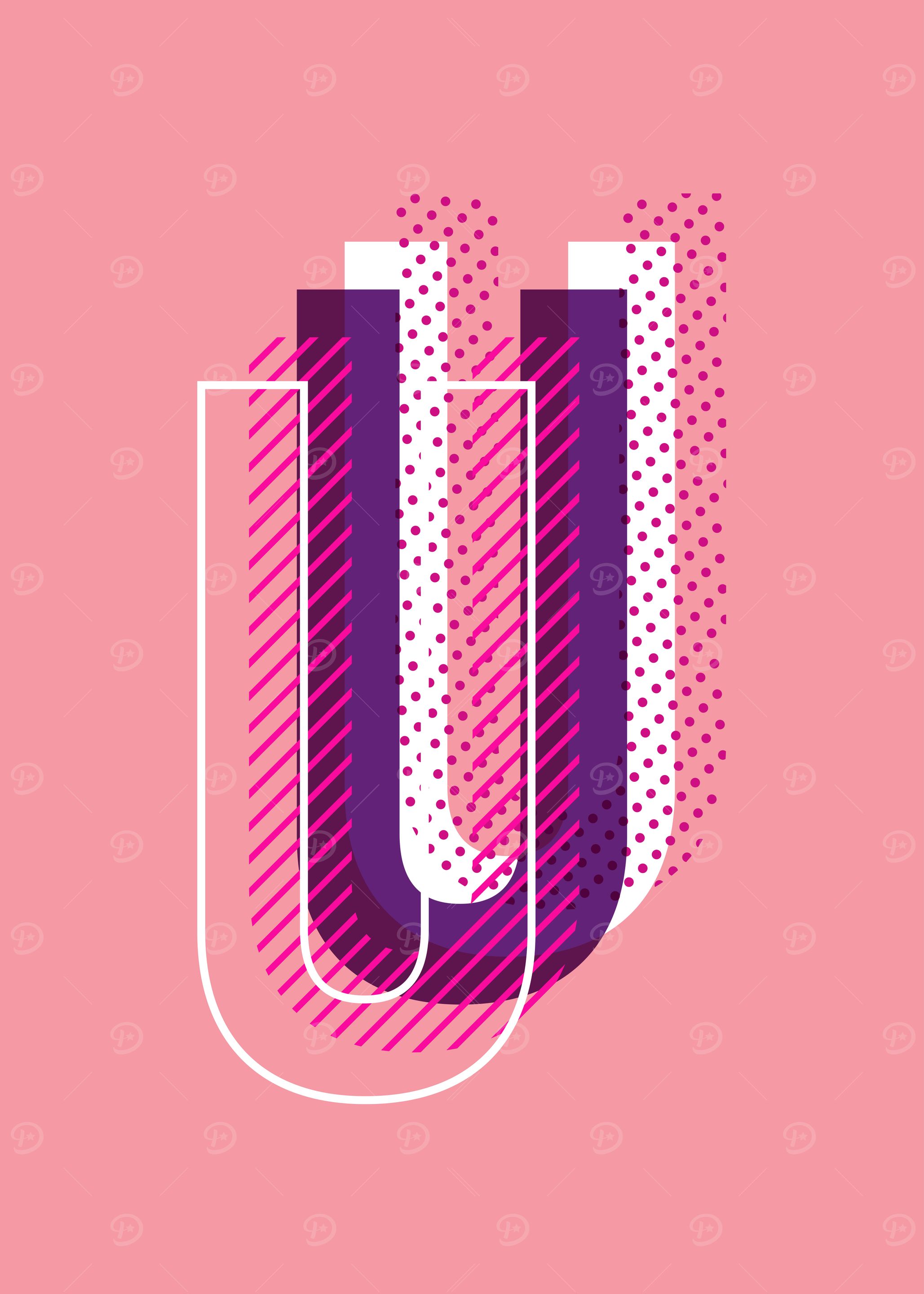 Pink U