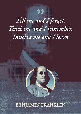 Tell me and I forget