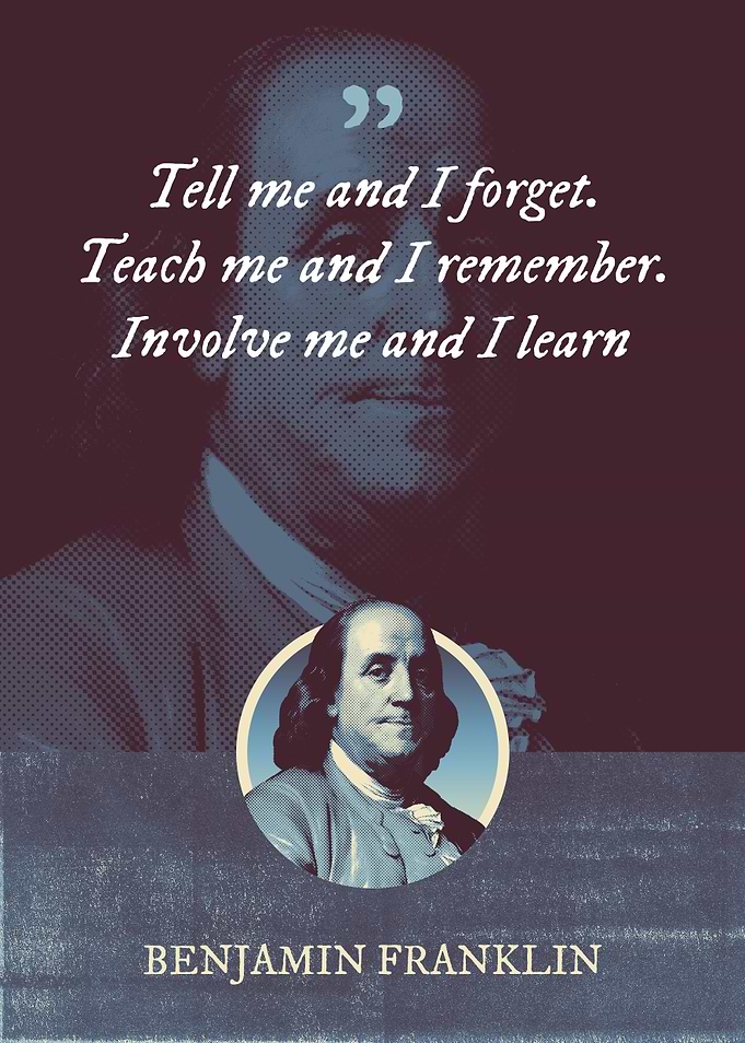 Tell me and I forget